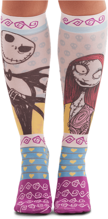 Jacsally - Disney Compression Socks (600x720), Png Download