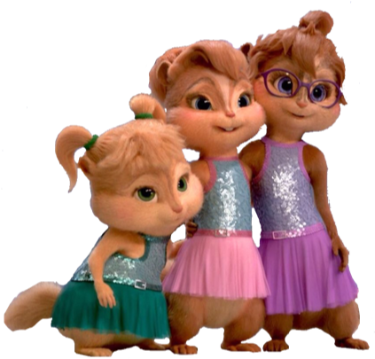Brittany, Jeanette And Eleanor (c) 2015 Bagdasarian - Alvin And The Chipmunks Brittany Jeanette And Eleanor (630x1018), Png Download