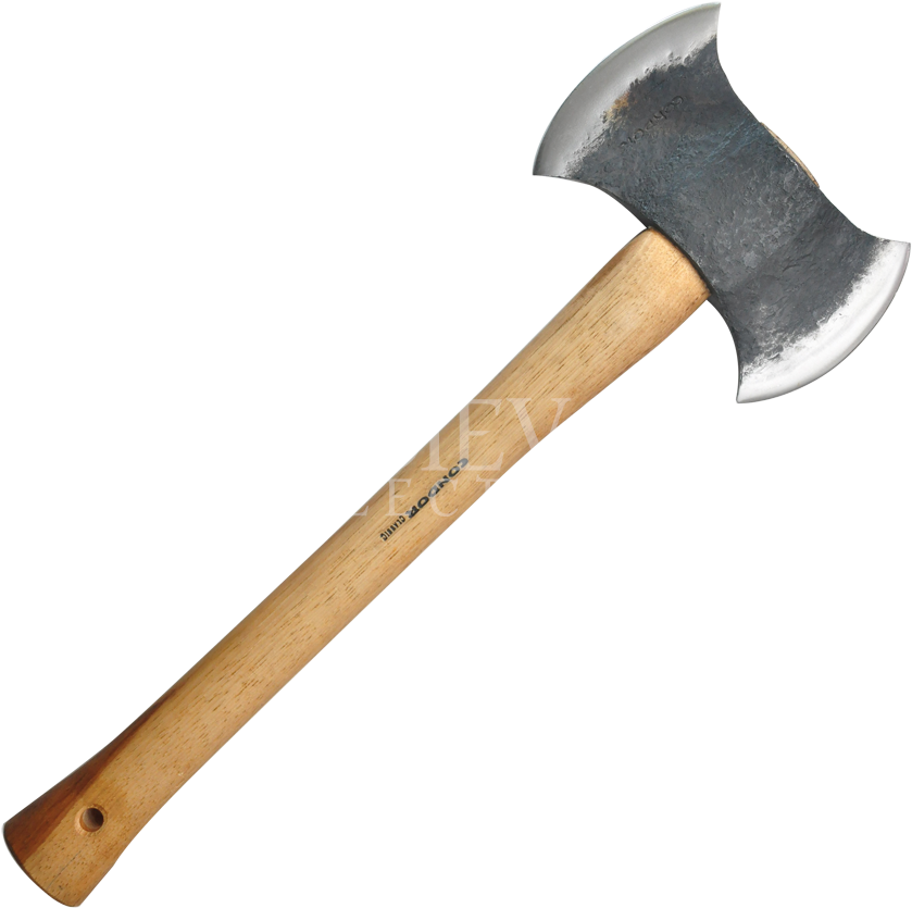Throwing Axe, Bug Out Gear, Lumberjacks, Cutlery, Firearms, - Double Headed Axe Drawing (862x862), Png Download