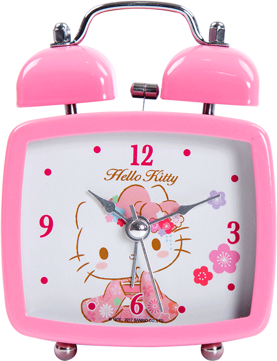 Hellokitty Hello Kitty Alarm Clock Student Alarm Clock - Alarm Clock (800x800), Png Download