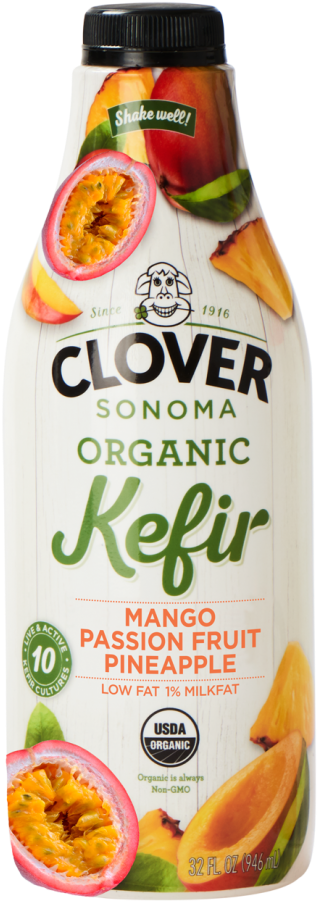 Sonoma Organic Kefir - Organic (321x960), Png Download