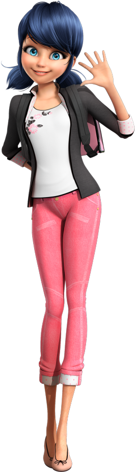 Cute Lil Mari, Thank You Disney Channel - Miraculous Ladybug Mari (1280x1280), Png Download