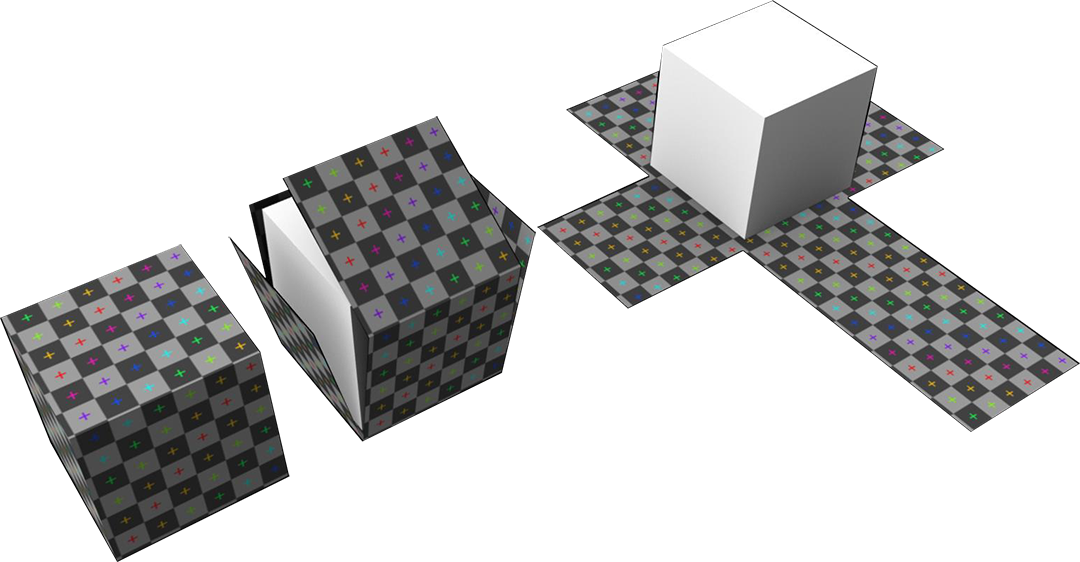 Uv Mapping In 3ds Max - Box Uv Map (1080x562), Png Download