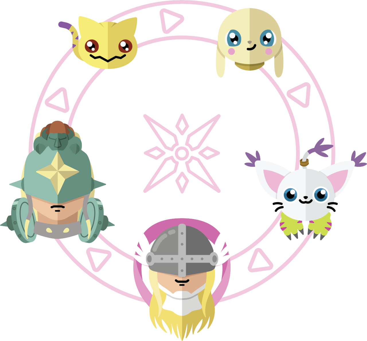“ More Digimon T-shirt Designs - Digimon Crest Of Time (1280x1188), Png Download