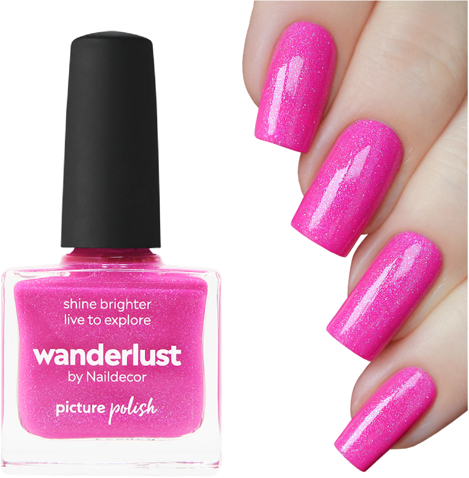 Nail Polish Wanderlust - Nail (1000x1000), Png Download