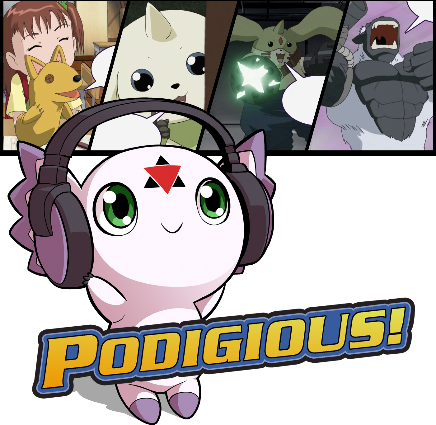 Setup Pt - Digimon (1400x1400), Png Download