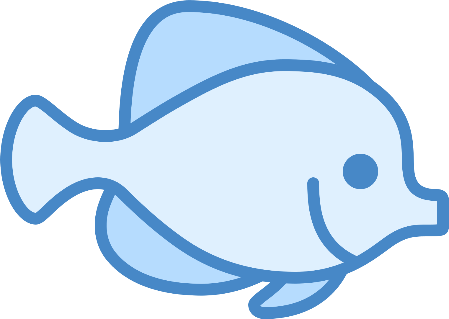 Fish Icon - Coral Reef Fish (1600x1600), Png Download