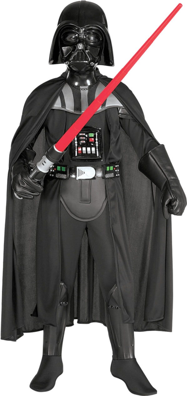 Deluxe Child Darth Vader Costume - Star Wars Rebels Darth Vader Suit (800x1268), Png Download