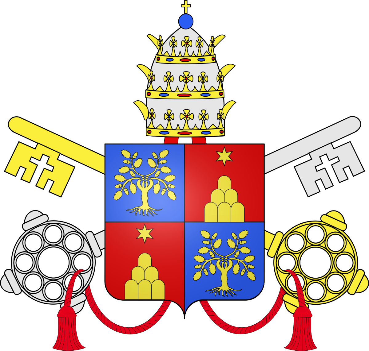 Clip Art Royalty Free Download Regiminis Apostolici - Pius X Coat Of Arms (1200x1144), Png Download
