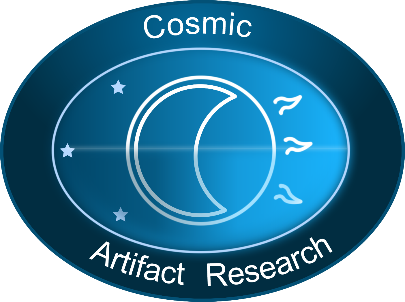 Telescopic Video And Images Of The Pentagram Star Systems - Circle (1404x1048), Png Download