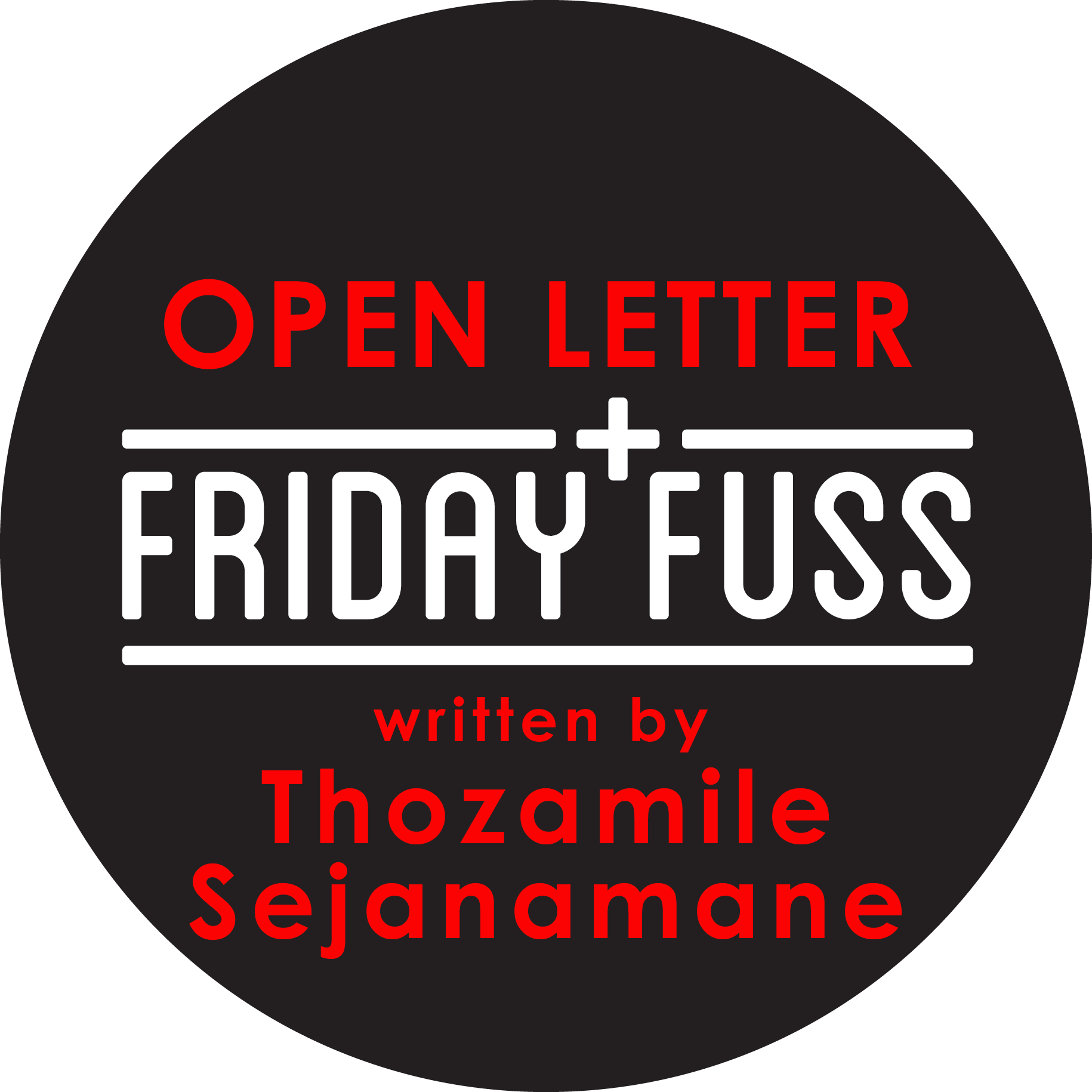 Friday Fuss - Circle (1830x1830), Png Download
