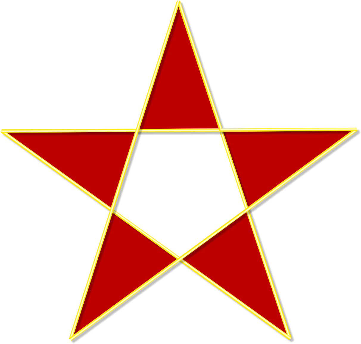 Pentagram - Islamic Influence In Ghana (1462x1708), Png Download