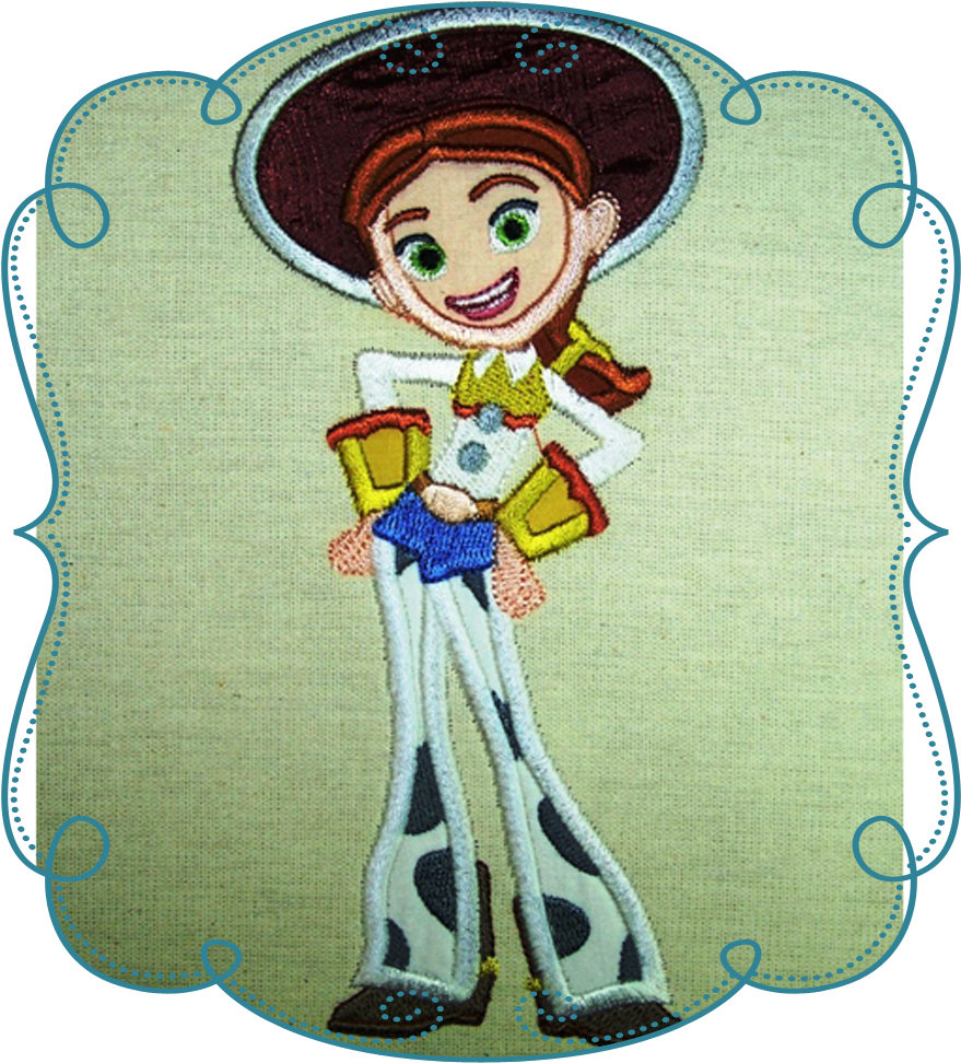 Jess Toy Girl - Illustration (1000x1000), Png Download