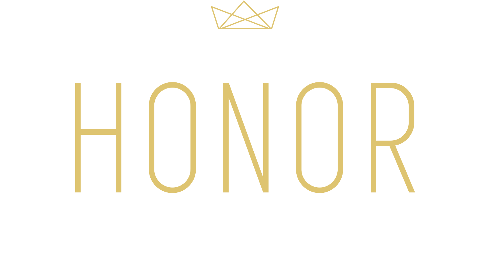 Honor Top Layer Logo - Tan (1920x1080), Png Download