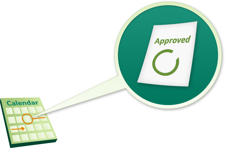 Approval-graphic - Sign (763x503), Png Download