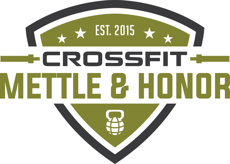 Crossfit Mettle And Honor (967x689), Png Download