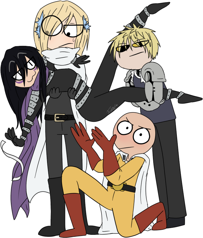 768 X 1024 5 - Draw The Squad One Punch Man (768x1024), Png Download