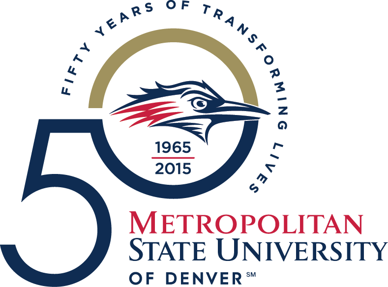 Msu Denver Formal Logo - Metropolitan State University Of Denver (789x584), Png Download