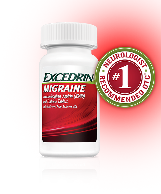 In Clubs Now - Excedrin Migraine (547x659), Png Download