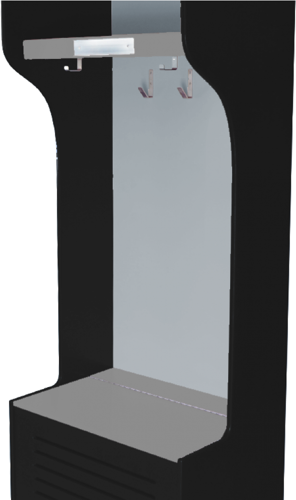 Pro Locker Sport Lockers And Stick Racks (hockey, Soccer, - Pulpit (1000x1000), Png Download