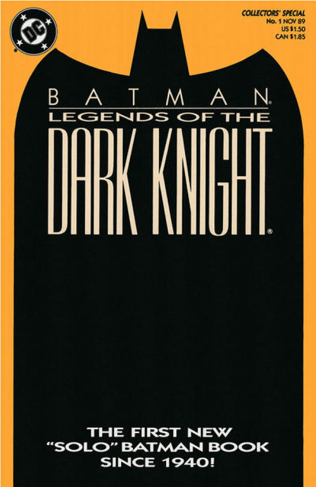 Купете Comics 1989-11 Batman Legends Of The Dark Knight - Batman Legends Of The Dark Knight 1 (950x950), Png Download