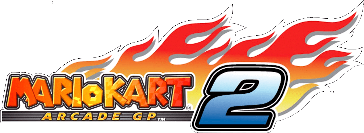Mario Kart Arcade Gp 2 Logo (1275x466), Png Download