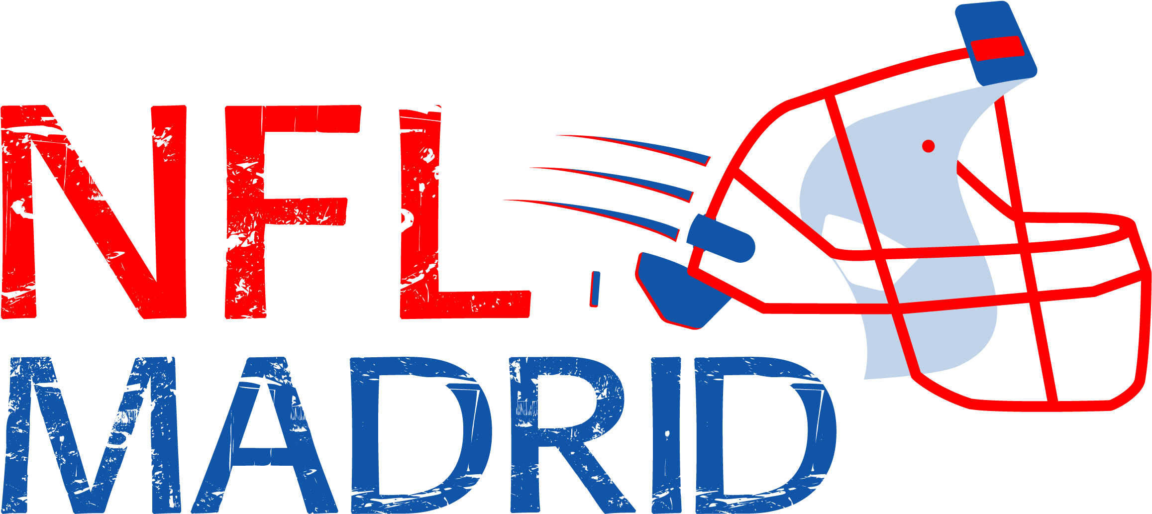 Nflmadrid Logo Top - Graphic Design (2369x1082), Png Download