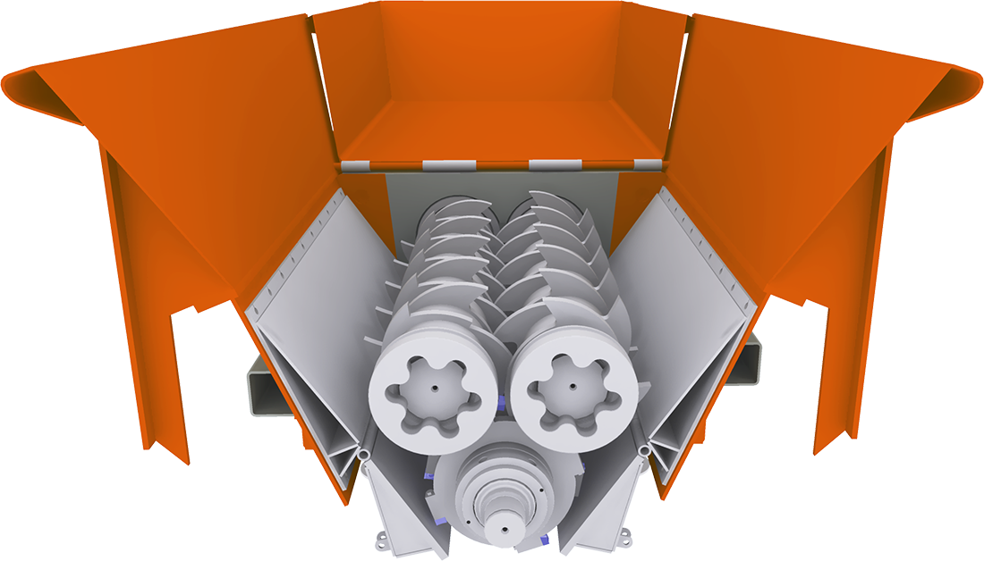 Tristar 4 - Shaft Shredder Arjes (1100x628), Png Download