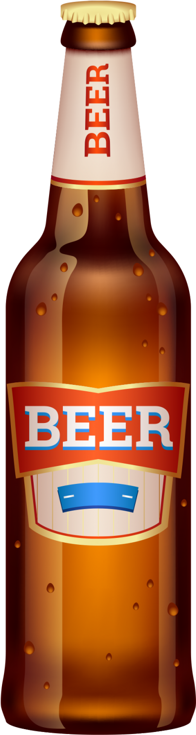Beer Bottle (715x1679), Png Download
