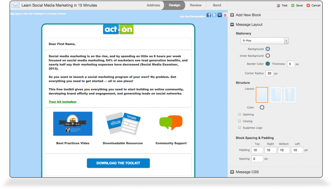 Personalized Email Marketing Software - Act-on (1170x661), Png Download