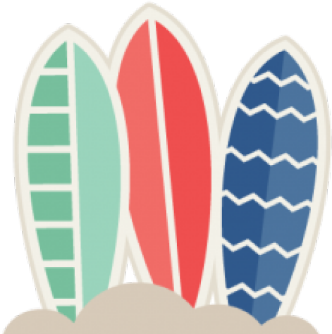 Surfboard Clipart File - Surfboard Clipart Transparent Background (640x480), Png Download