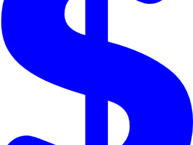 Grey Clipart Dollar Sign (640x480), Png Download