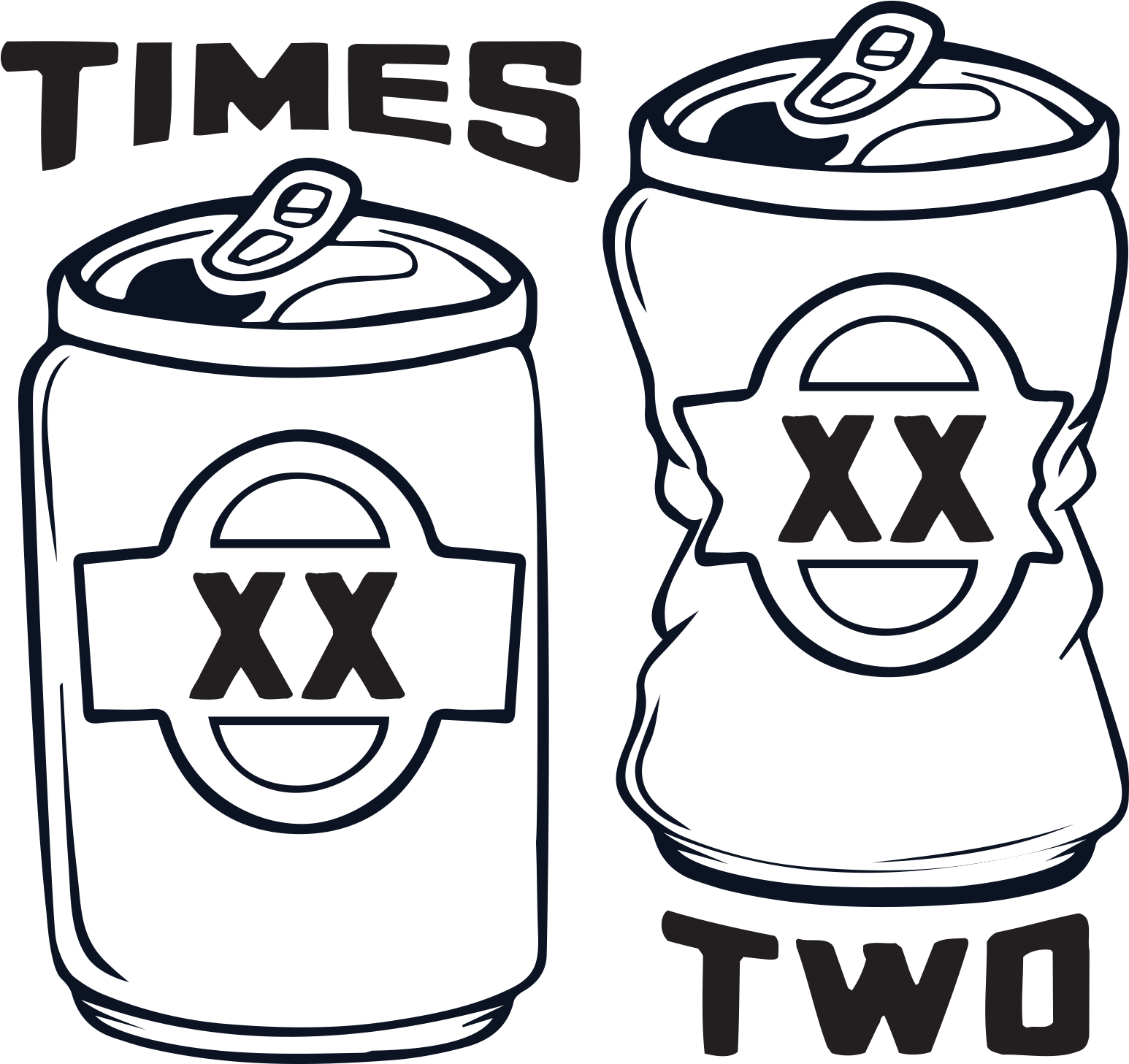 Stacey Surfboards - Times Two (1584x1577), Png Download