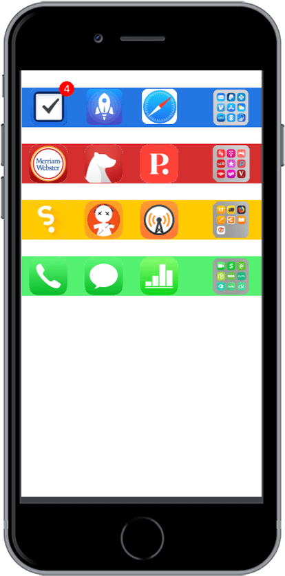 But I Could Only Match Some Of The Icons Using This - Smartphone (473x900), Png Download