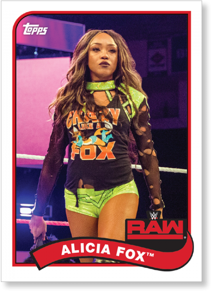 2018 Topps Wwe Heritage Alicia Fox - Alicia Fox (700x700), Png Download