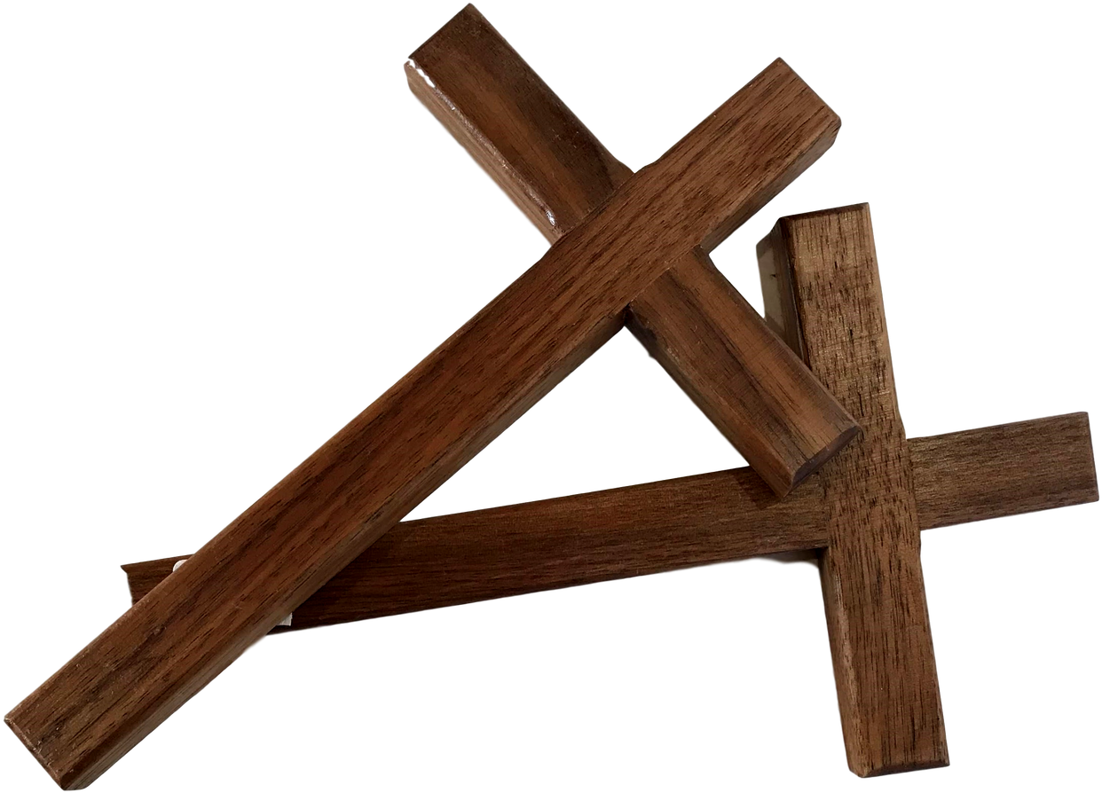 Religious Cross Wooden Medallion - Cross (1280x1063), Png Download