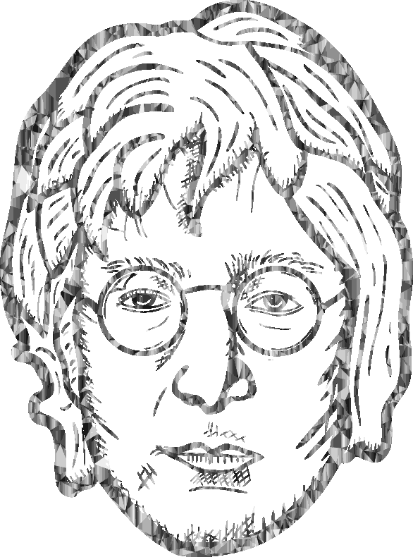 Input John Lennon Portrait By Blambasa Viv (586x790), Png Download
