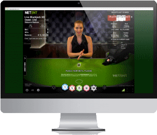 What Types Of Blackjack Games Are Available At Spinit - Computer Monitor (768x439), Png Download