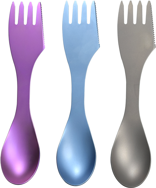 Titanium Spork Factory (600x685), Png Download