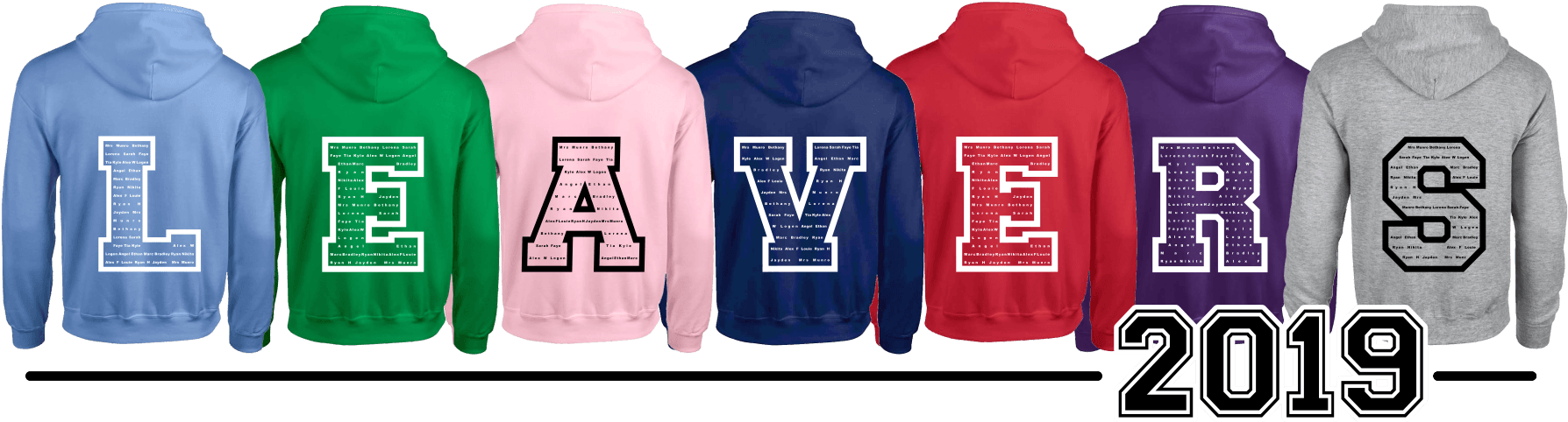 School Leavers' Hoodies Are A Brilliant Keepsake That - Leavers Hoodie (1800x500), Png Download