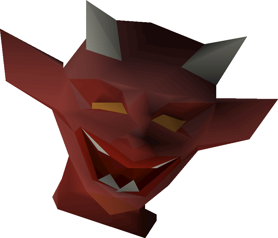 Imp Mask Osrs (891x763), Png Download