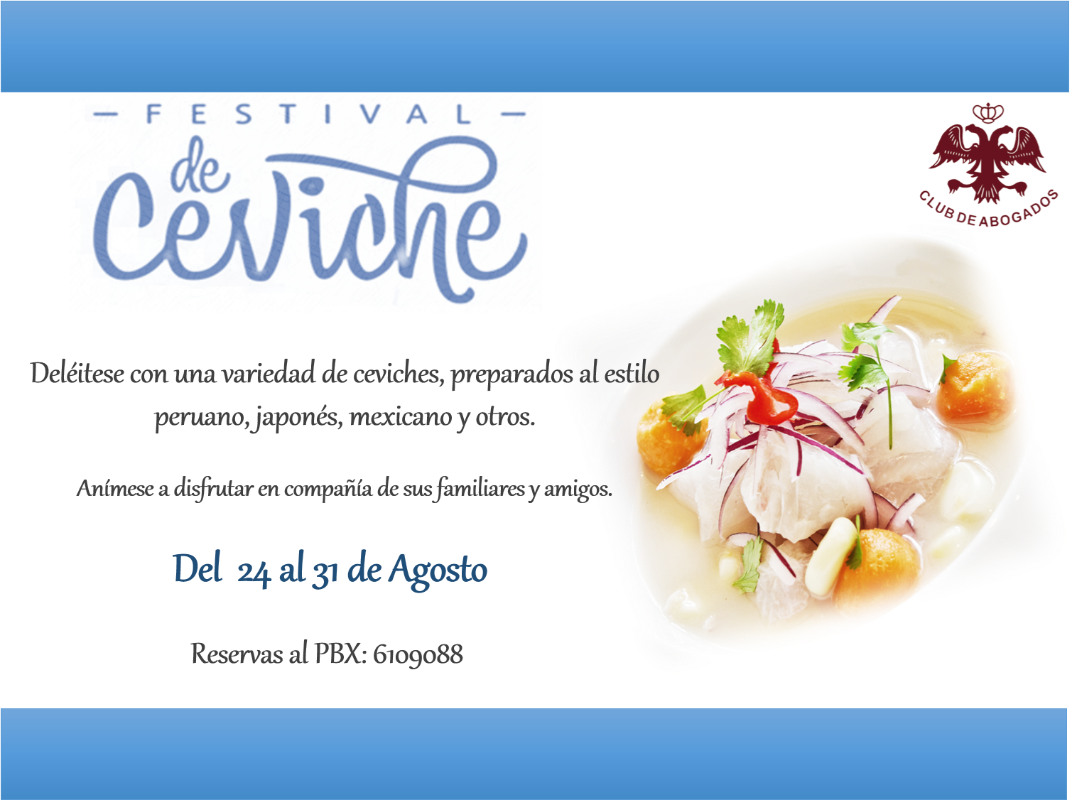 Festival Del Ceviche (1536x1125), Png Download