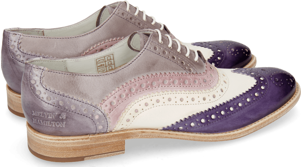 Oxford Shoes Amelie 10 Vegas Violet White Light Purple - Sneakers (1024x1024), Png Download