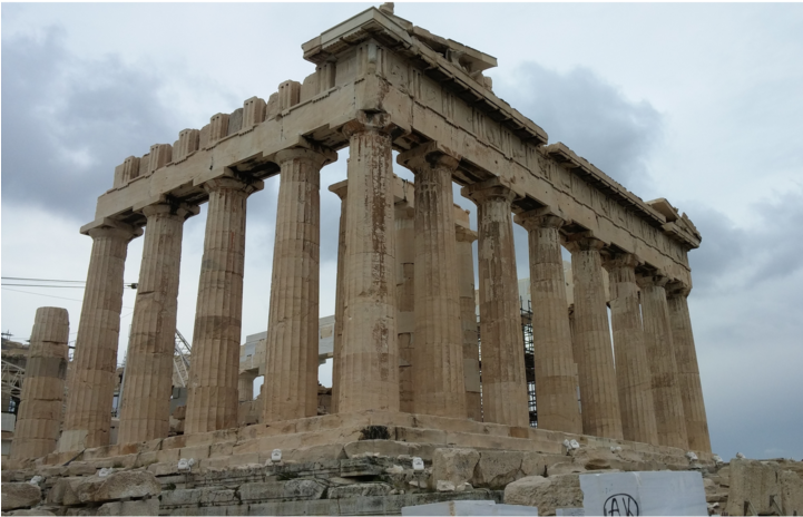 Parthenon (720x660), Png Download