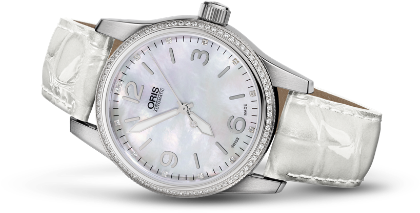 Oris Big Crown Diamonds (906x600), Png Download