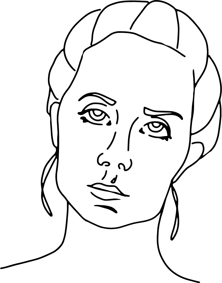My Name Is Hillary Jaap - Sketch (907x1157), Png Download