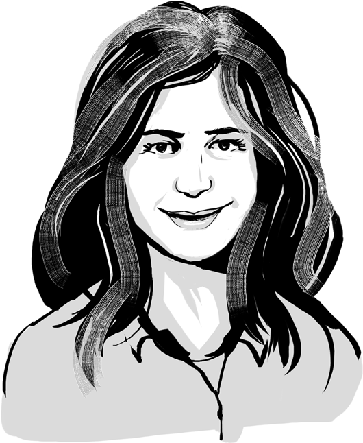 Hillary Young - Illustration (600x741), Png Download