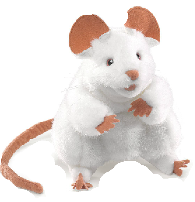 Source - - Folkmanis Puppets Mouse (669x690), Png Download