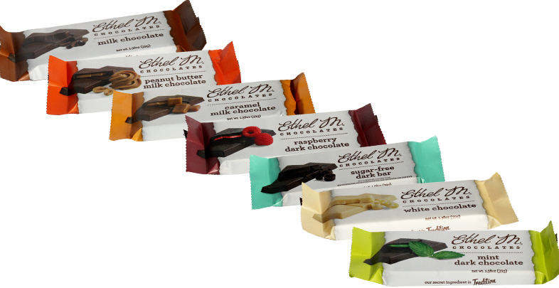 The Finest Ethel M Chocolate Bars - Ethel M Chocolate Bar (786x405), Png Download