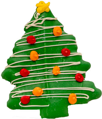 Christmas Tree Cookie Extra Large - Christmas Tree (800x533), Png Download